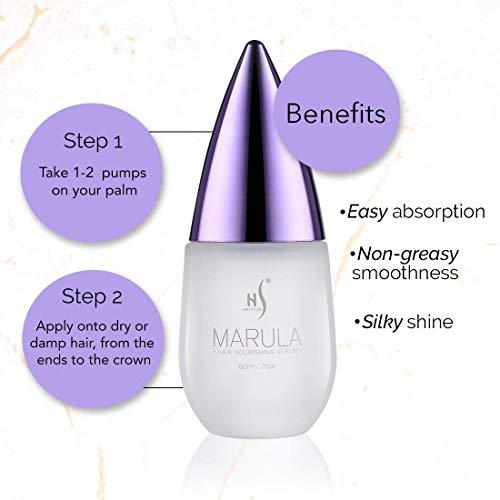 HerStyler Herstyler Grande Pink Curling Iron and Marula Oil Hair Serum Set