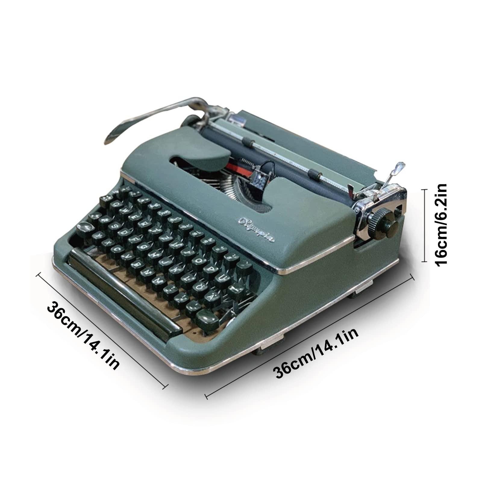 Amdsoc Amdsoc Portable Typewriter, Full Metal Body, Retro Machinery Literary Collection, Normal use