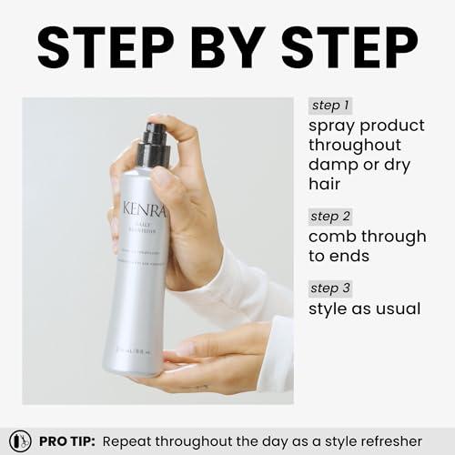 Kenra Professional Kenra Daily Provision Leave-In Conditioner | Hydrates, Detangles, & Adds Shine | Tames Frizz & Flyaways | Thermal Protection | Helps To Resist Humidity | All Hair Types | 8 fl. Oz