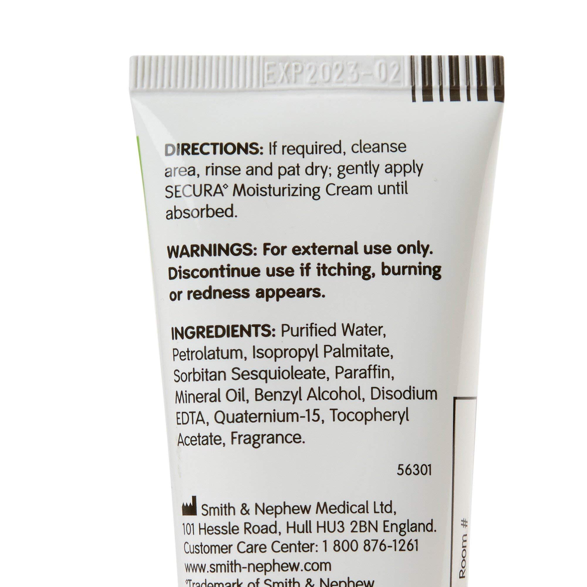 Secura Secura Moisturizer Cream, 59431900, 3oz Tube (each)