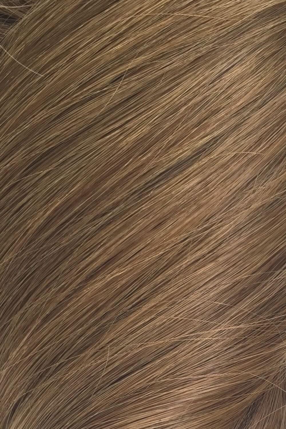 Foxy Locks Chestnut - Volumizer 16" Seamless Clip In Human Hair Extensions 50g