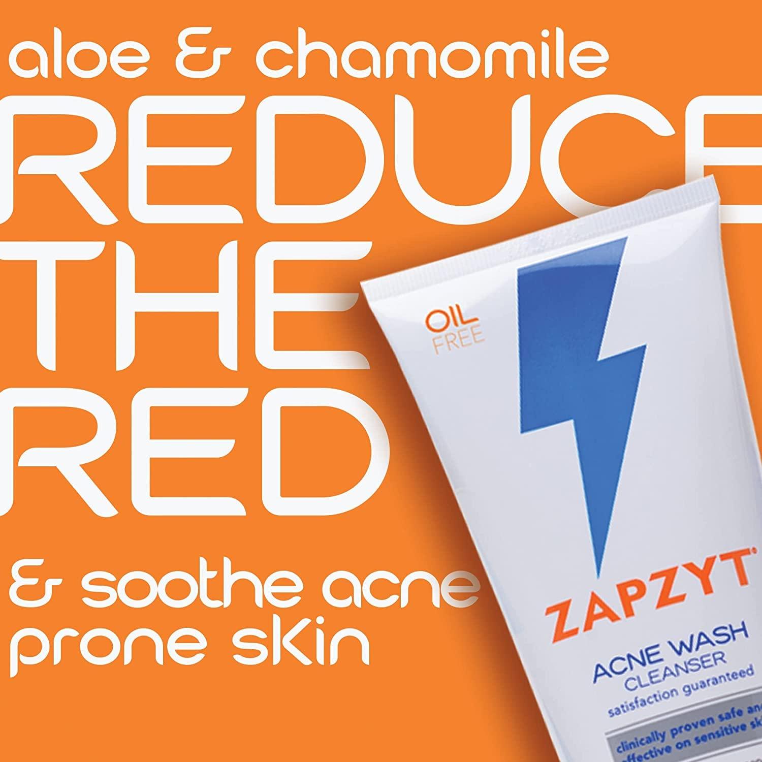 Zapzyt ZAPZYT Acne Wash Treatment For Face & Body - 6.25 oz