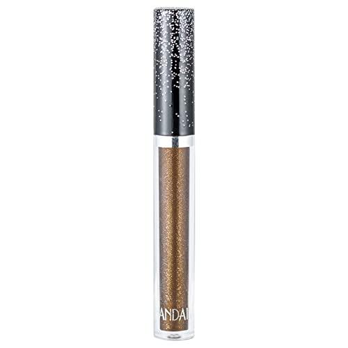 Fujiuia Fujiuia Eyes Makeup - White Highlighter Diamond Eye Single Shadow Makeup Tear 12-Color 2.5ml Shadow Eye Silkworm Shadow Eye Shiny Pearly Eyeshadow (I, One Size)