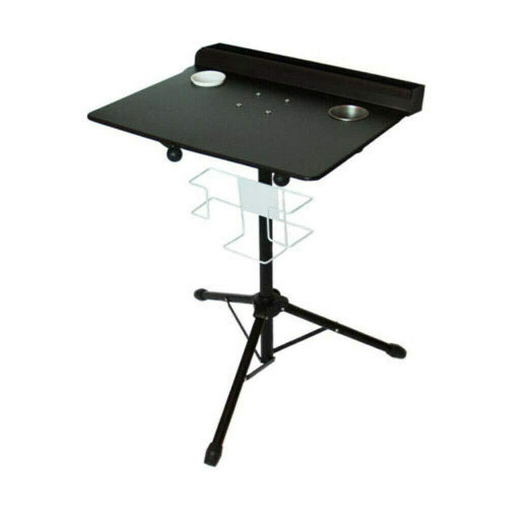 DNYSYSJ Mobile Tattoo Workstation Stand, 61-107cm Height Adjustable Tattoo Display Stand Large Tattoo Tray Salon Instrument Tattoo Table Paint Table