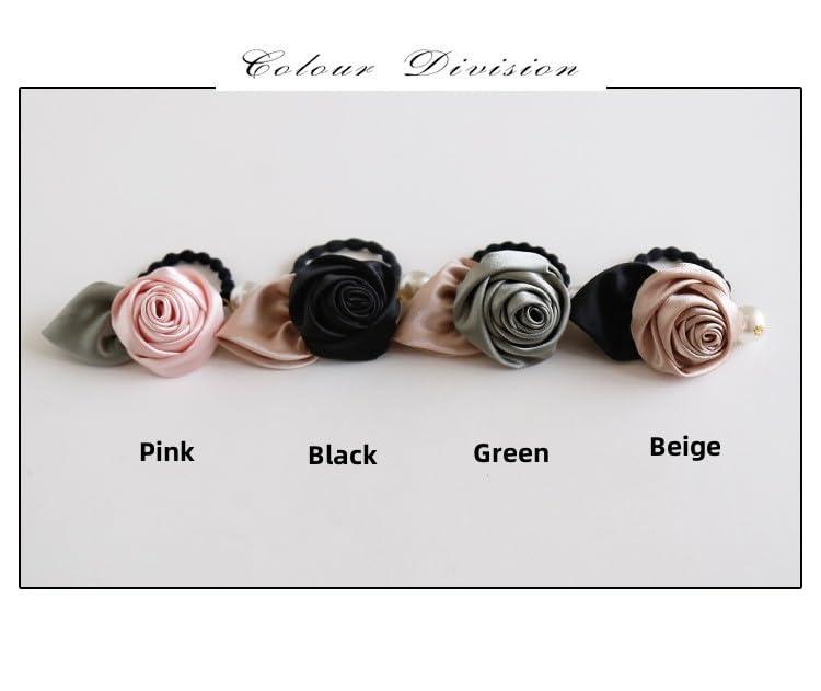 Generic 4PCS Knotted Headband For Women,Summer Beach hair accessories Cute Flower Print BoHo Headbands for Making up, SPA, Travelling, Party, Working, Stretch and Twist style,Gift for girls (BH)