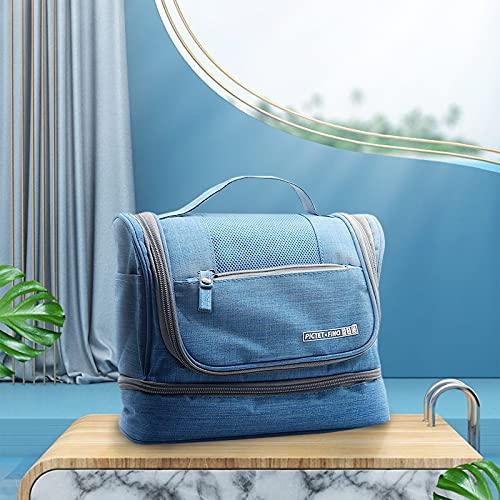 Pictet Fino Pictet Fino Travel Comestic Bag, Water-resistant Toiletry Bag with Hanging Hook, Makeup Bag Travel Organizer for Personal Care, Accessories, Shampoo, Toiletriesred