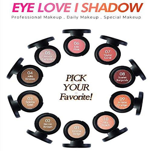 CELLNCO CELLNCO Eye Love Shadow, Taylor Coral, 20 Count