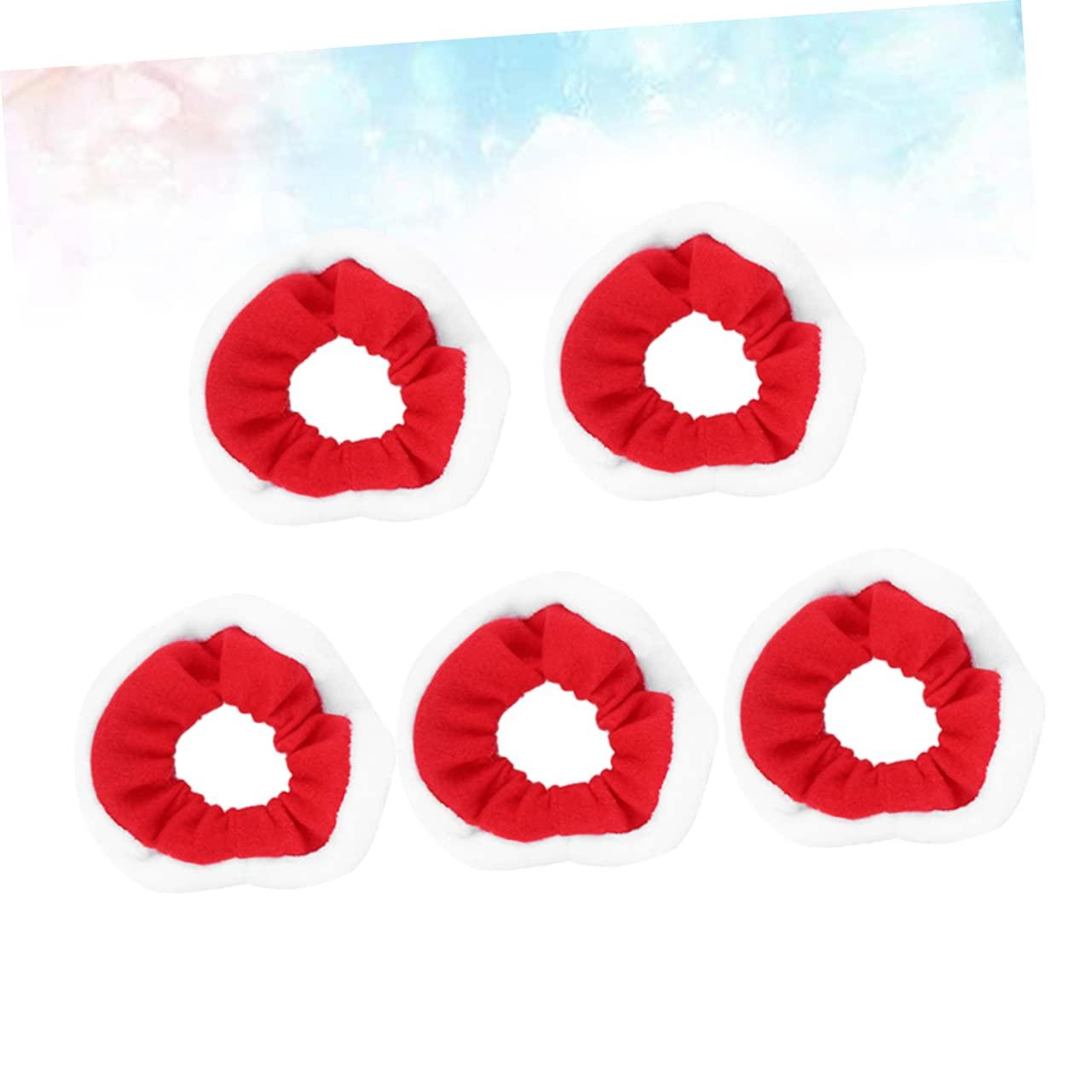 Mikinona Mikinona 5 Pcs Cloth Headress for Girl Headband Hair Clips for Women Fillers Skincare Wristbands Rave Bandanas for Women Clear for Hair Silk Scrunchies for Hair Large Scrunchies for Women