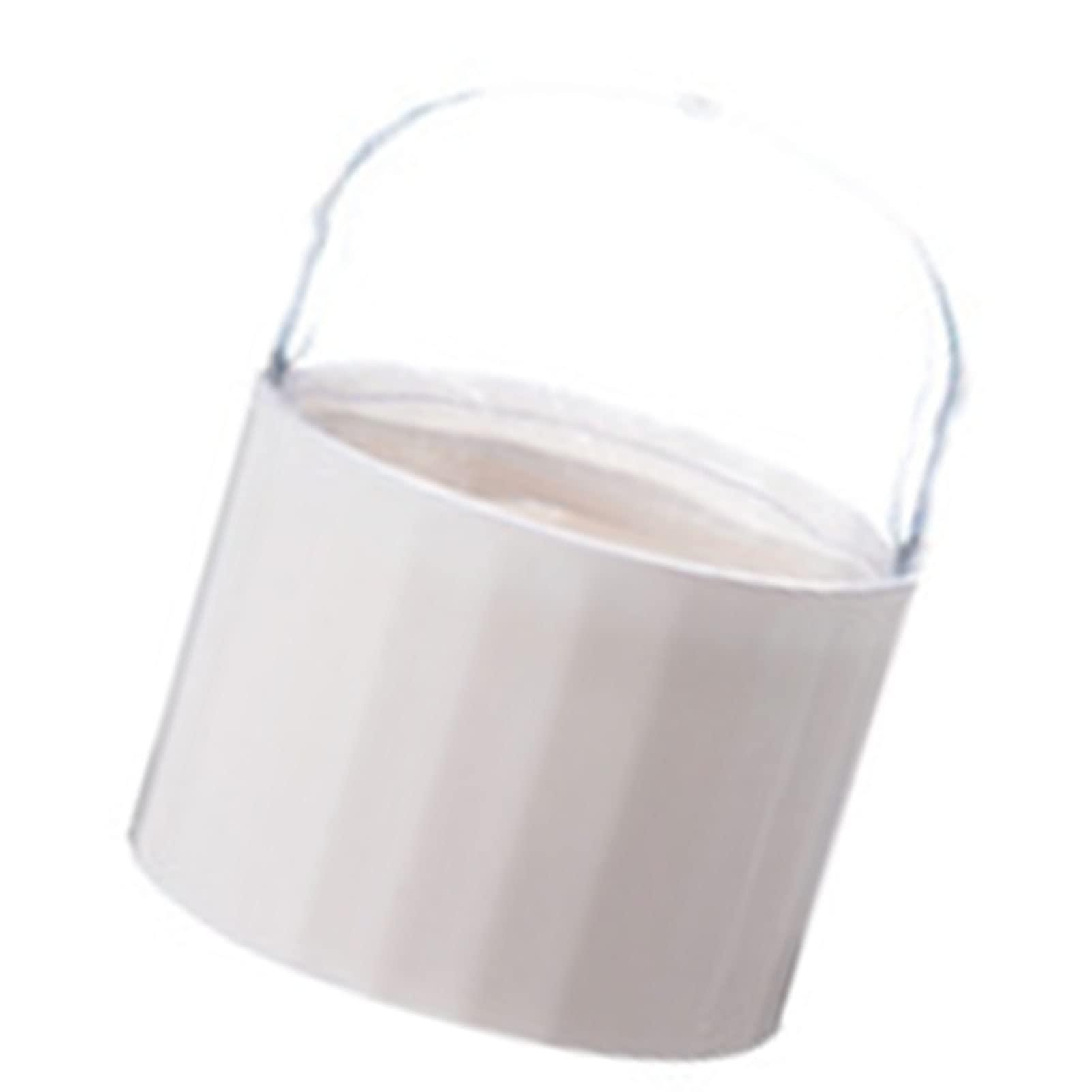 TITA-DONG Makeup Sponge Holder, Egg Powder Puff Drying Shelf, Beauty Cosmetic Egg Sponge Organizer Case with Clear Lid, Portable Dustproof Holder, Sponge Drying Rack Stand Holder for Travel Carrying(White)