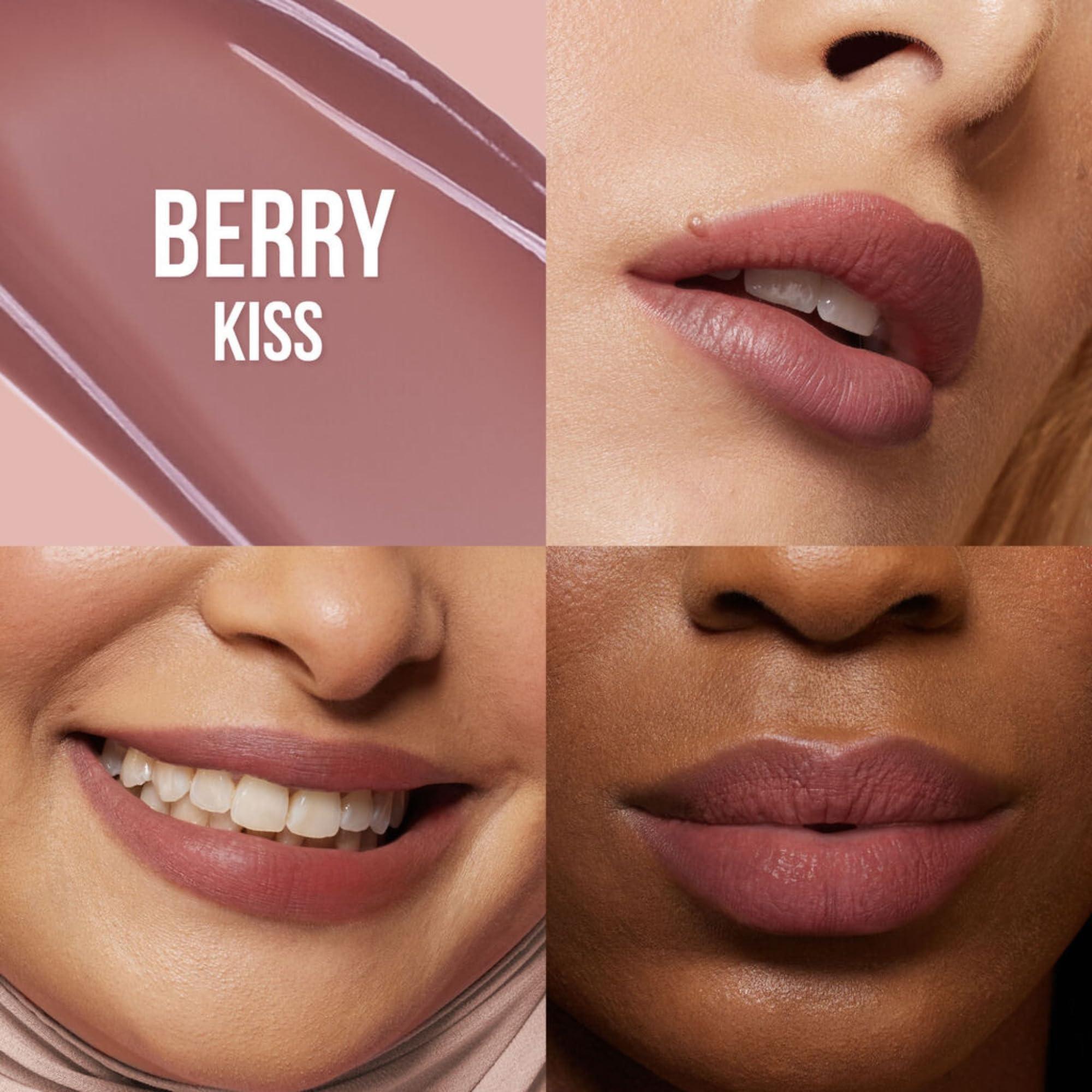 Huda HUDA BEAUTY Lip Blush Cream Lip & Cheek Stain Berry Kiss