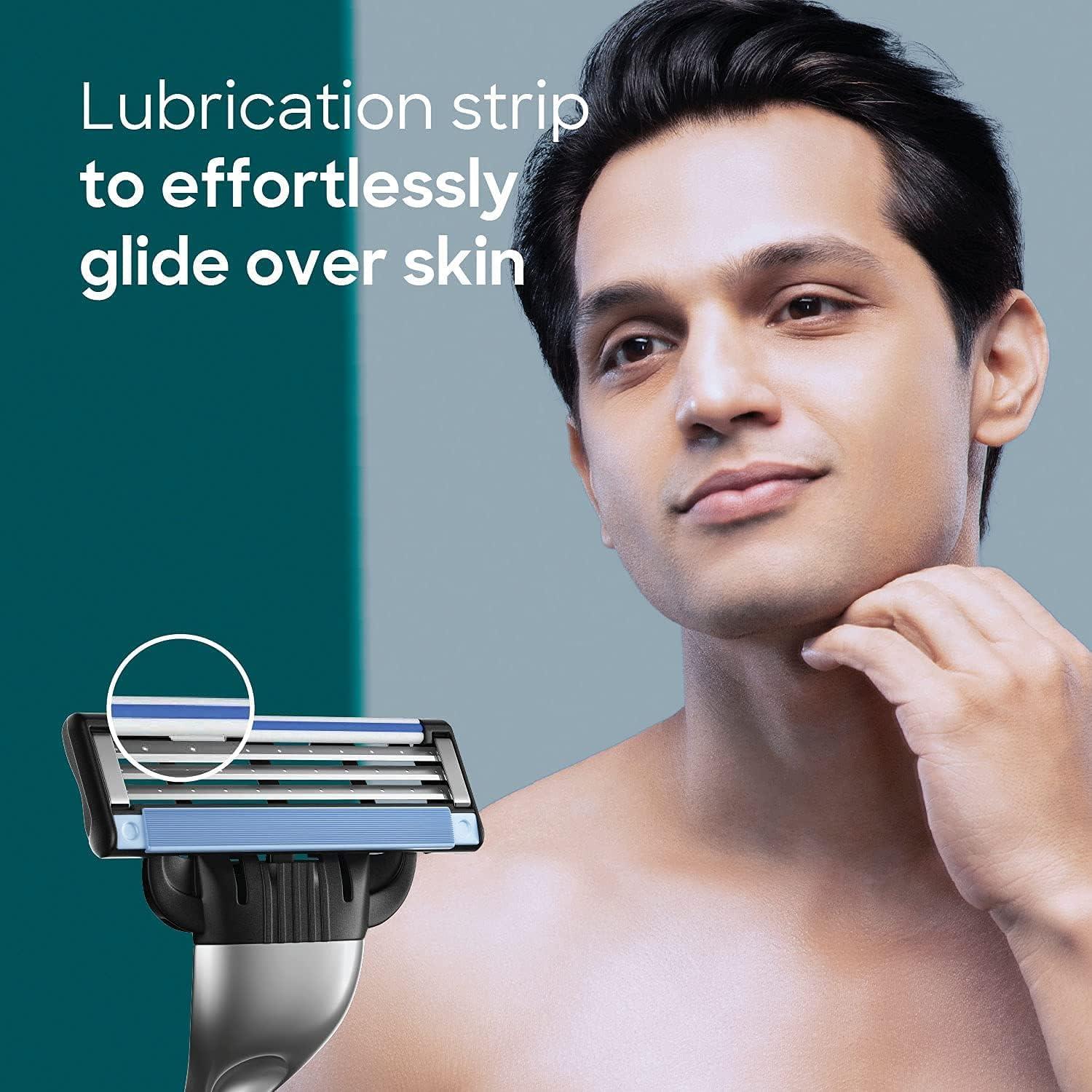 Gillette MACH 3 - Handle w/1 Cartridge & Turbo REFILLABLE Razor