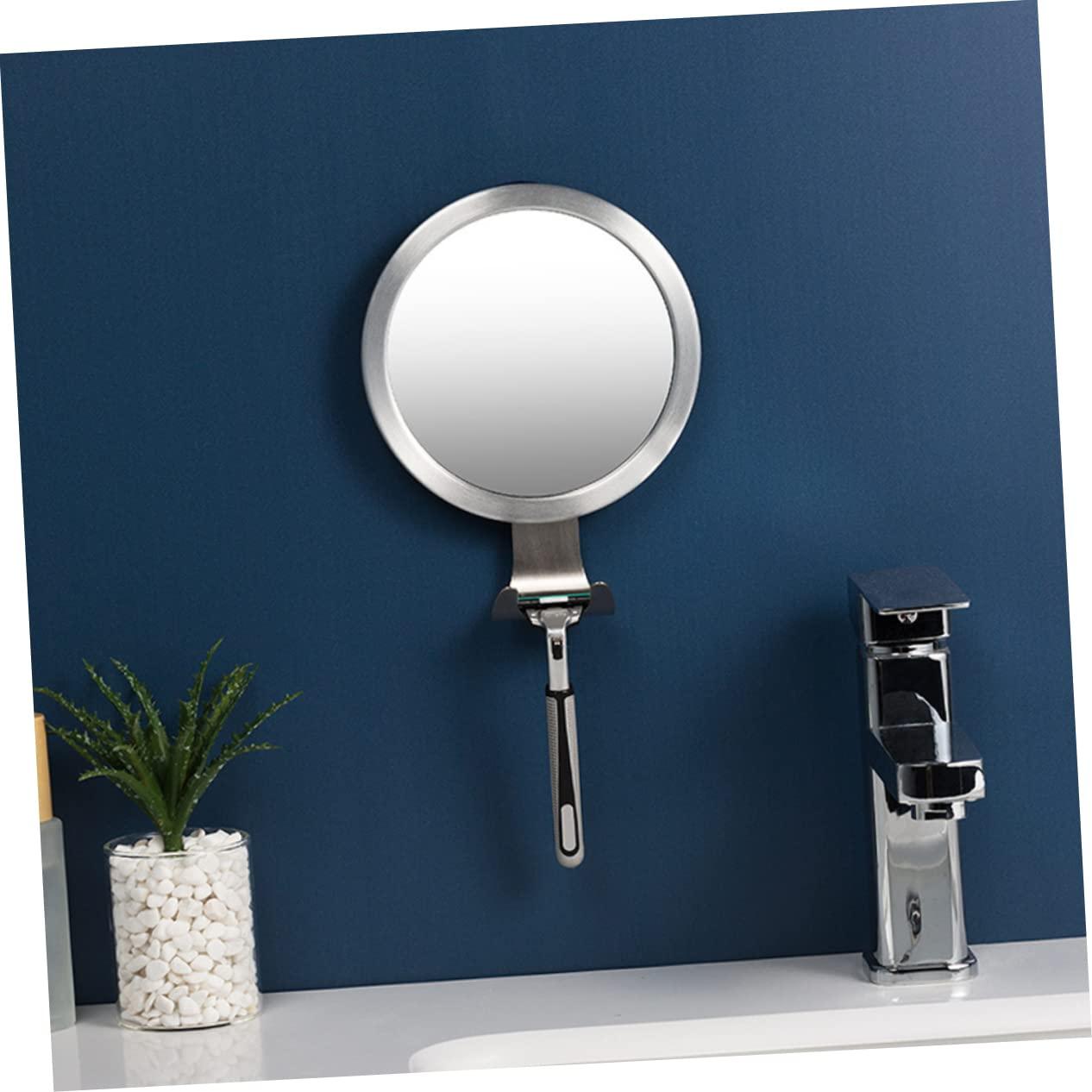 DOITOOL DOITOOL Fogless Shower Mirror for Toilet Anti-Fog Bathroom Mirror with Hook Vanity Mirror Random