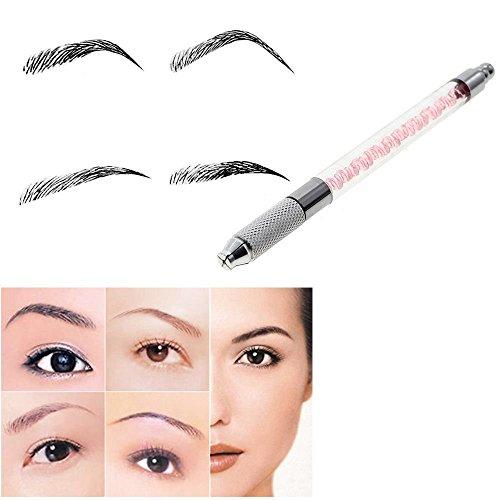 mybeautmax mybeautymax Professional Permanent Makeup Manual Eye Eyebrow Tattoo Eyebrow Microblading Pen (aquamarine)
