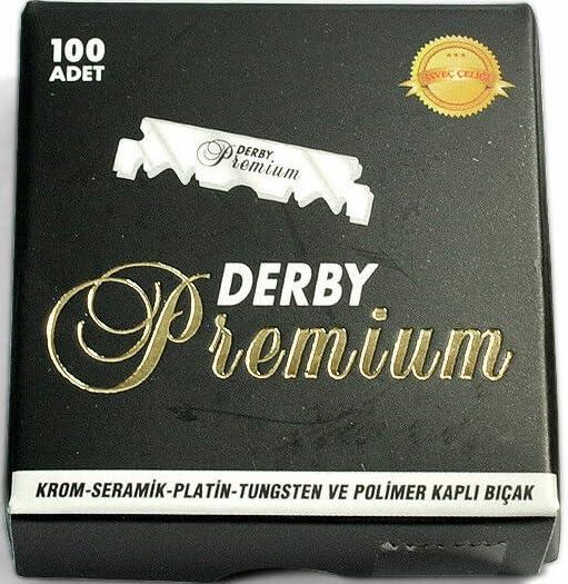 the shave factory The Shave Factory Straight Edge Razor Kit (USA / 100 Derby Premium Single Edge Razor Blades)