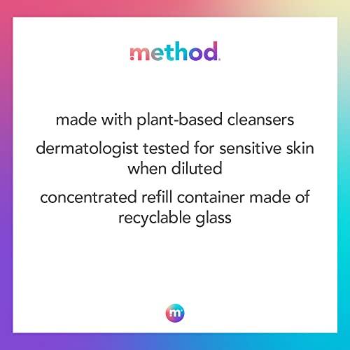 Method Method Foaming Hand Wash Concentrates Refills, Sweet Water, 4 Recyclable 1 fl oz Refills