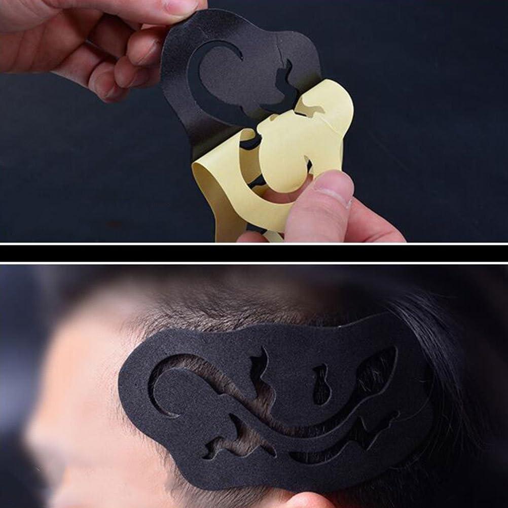 Beaupretty 1 Hair Stencils Hair Cutting Tools Hair templates Plastic Pattern Temporary Fashion Hair Styling Pattern Professional Hair Cutting kit Men Tools Seal Man Major