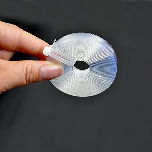 YANTAISIYU 0.9 * 300cm Hair Extensions Hot Glue Fusion Keratin Glue Pre-bonded Tool for Hair Extension Salon Styling Tool (Transparent)