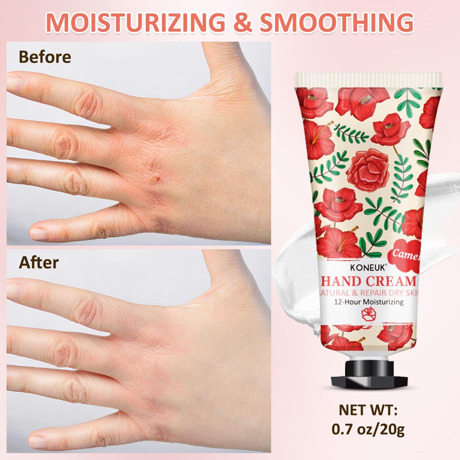 KONEUK 80 Pack Hand Cream Set for Dry Cracked Hands, Bulk Hand Lotion Travel Size for Valentines Day Gifts , Mini Hand Cream for Teacher Appreciation Gifts, Mothers Day Gifts and Nurses Week Gifts