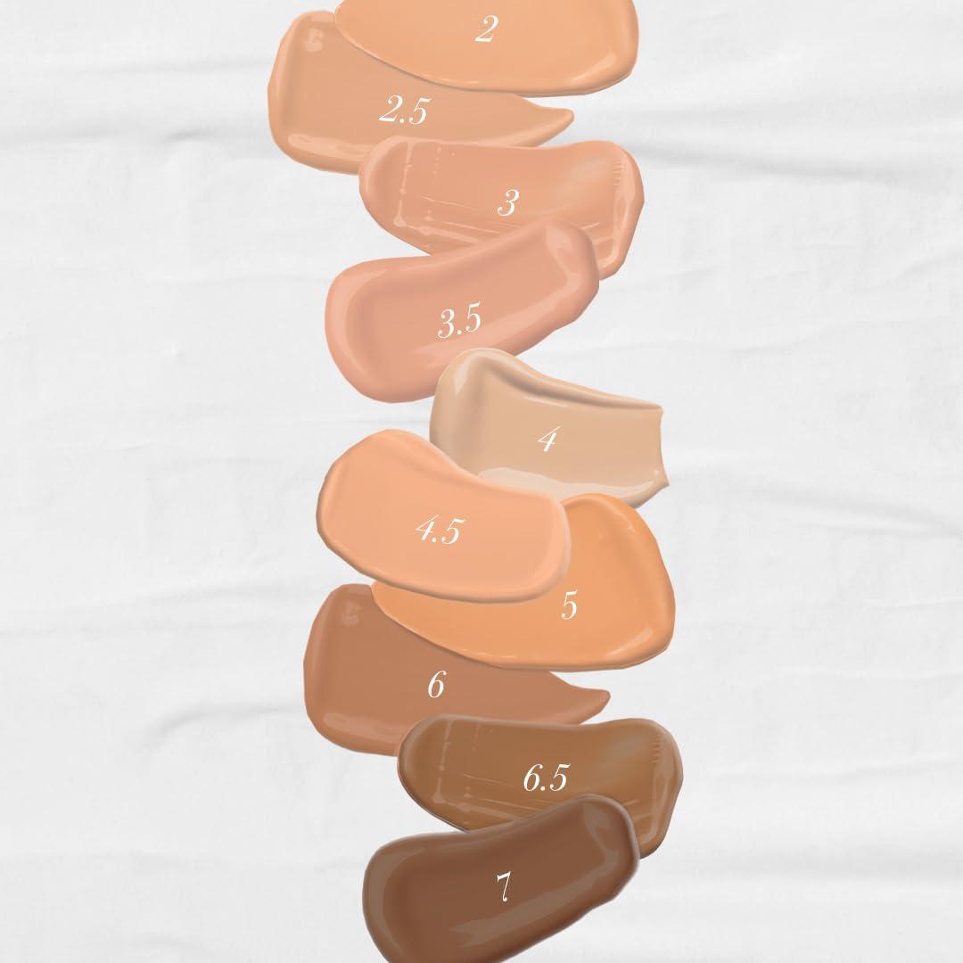 MCoBeauty MCoBeauty Flawless Glow Luminous Skin Filter, 6 Medium Dark, Healthy Glow with Natural Radiance, Vegan, Cruelty Free Cosmetics