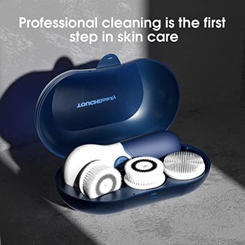 TOUCHBeauty Facial Cleansing Brush: Face Scrubber for Men and Women - Face Brushes for Deep Cleansing and Exfoliating