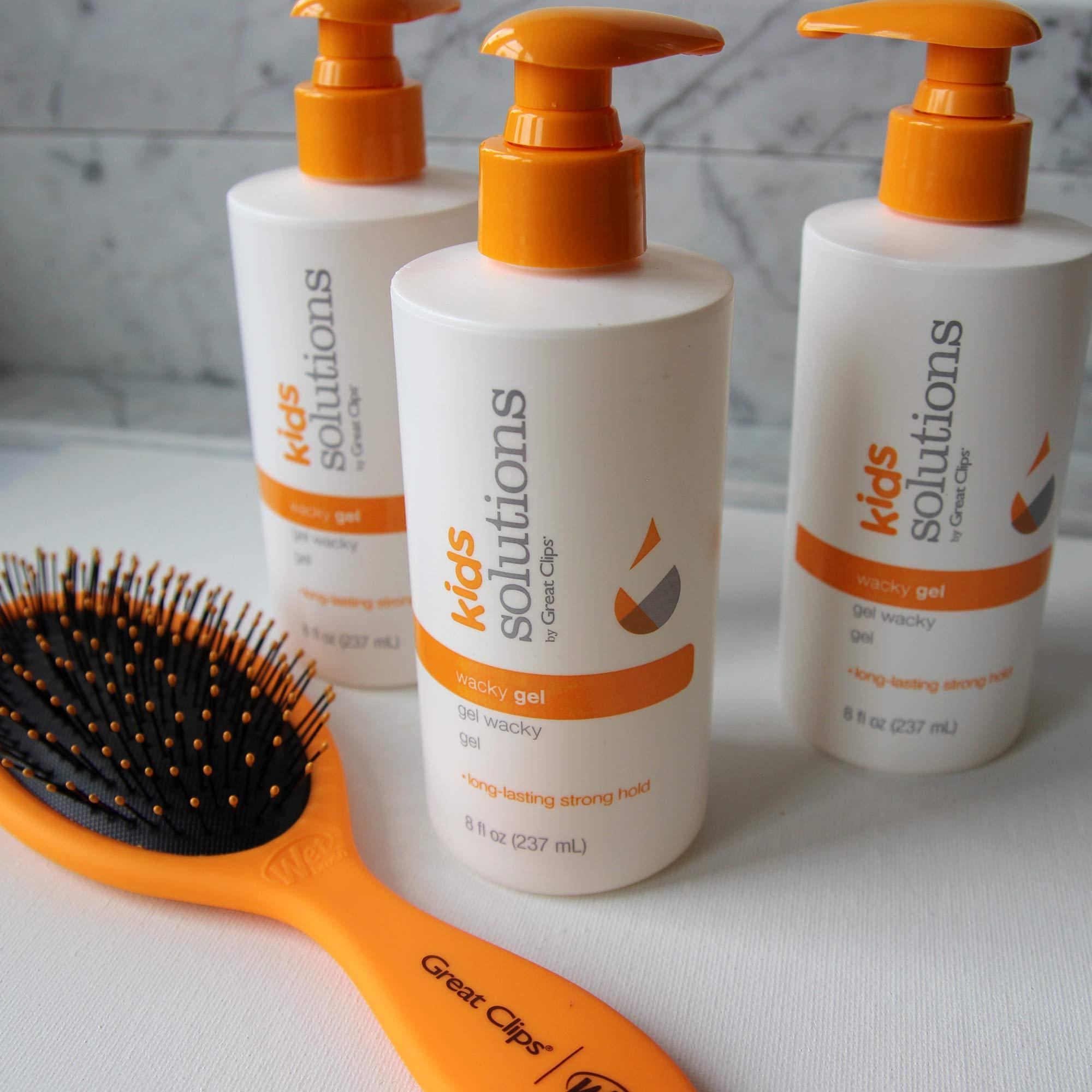 GREAT CLIPS GREAT CLIPS Solutions Kid\'s Wacky Gel, 8oz | Hair Gel Adds Structure & Shine | Recommended for Children Ages 4-10