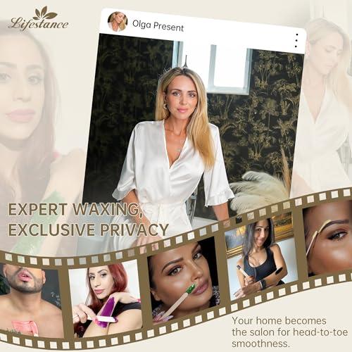 Lifestance Lifestance L1 Wax Warmer Hair Removal Kit + 1LB Pearl-White Wax Beads