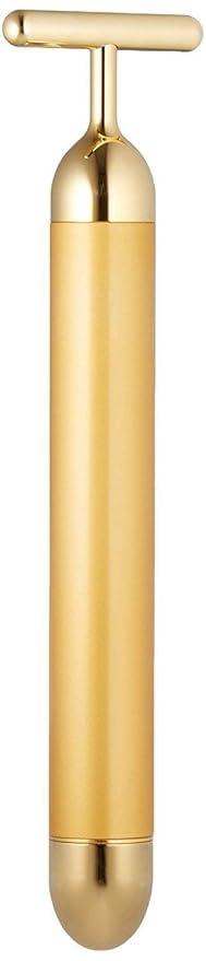 NOKOKO 24K Gold Beauty Bar & 3D Roller: 2-in-1 Electric Face Massager for Lifting, Tightening, and Radiant Skin
