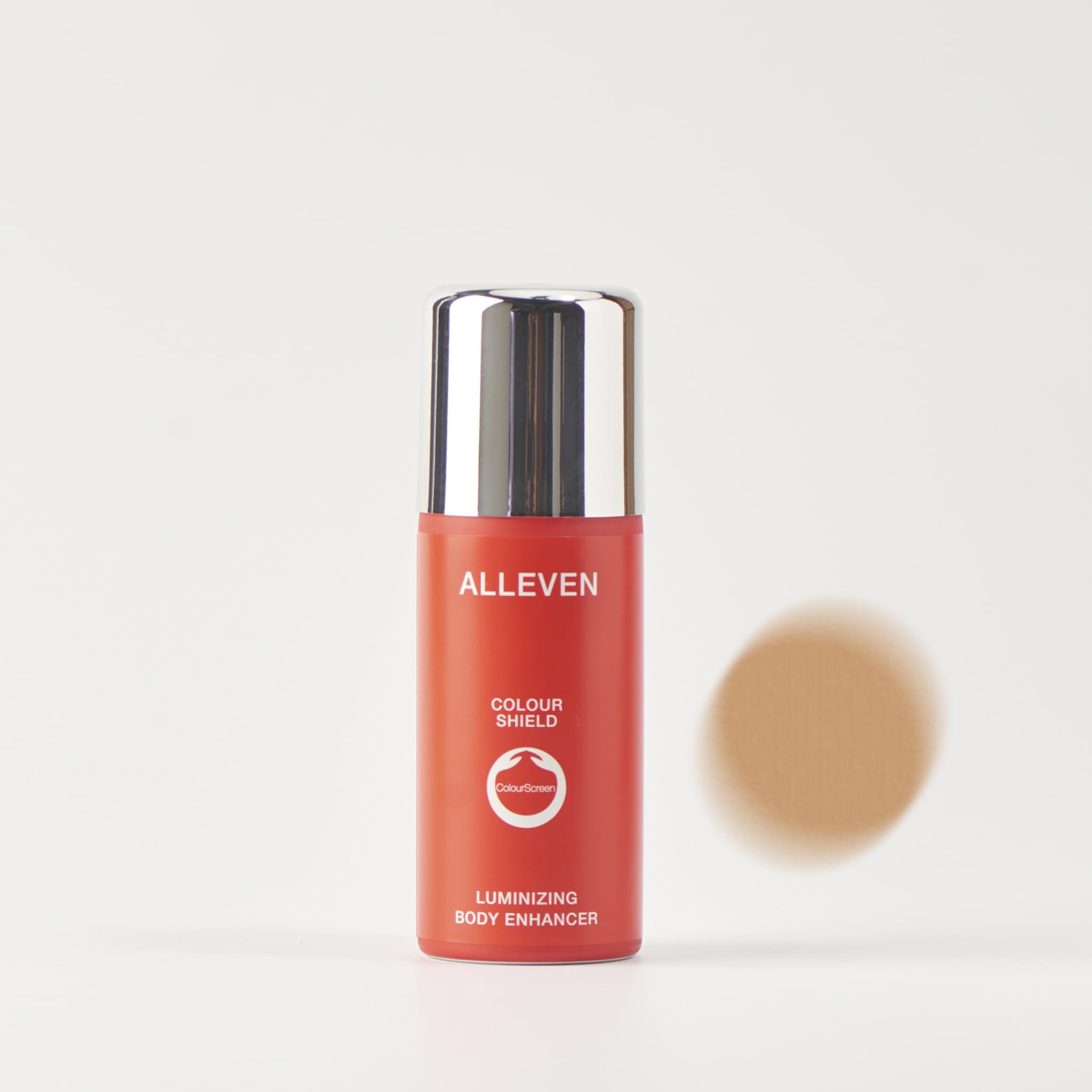 Alleven ALLEVEN Spray Body Makeup Matte Finish, Ivory, Natural, 100 ml