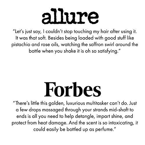 Joon Joon Saffron Hair Elixir Pistachio + Rose Hair Oil, 3.11 Fl. Oz.