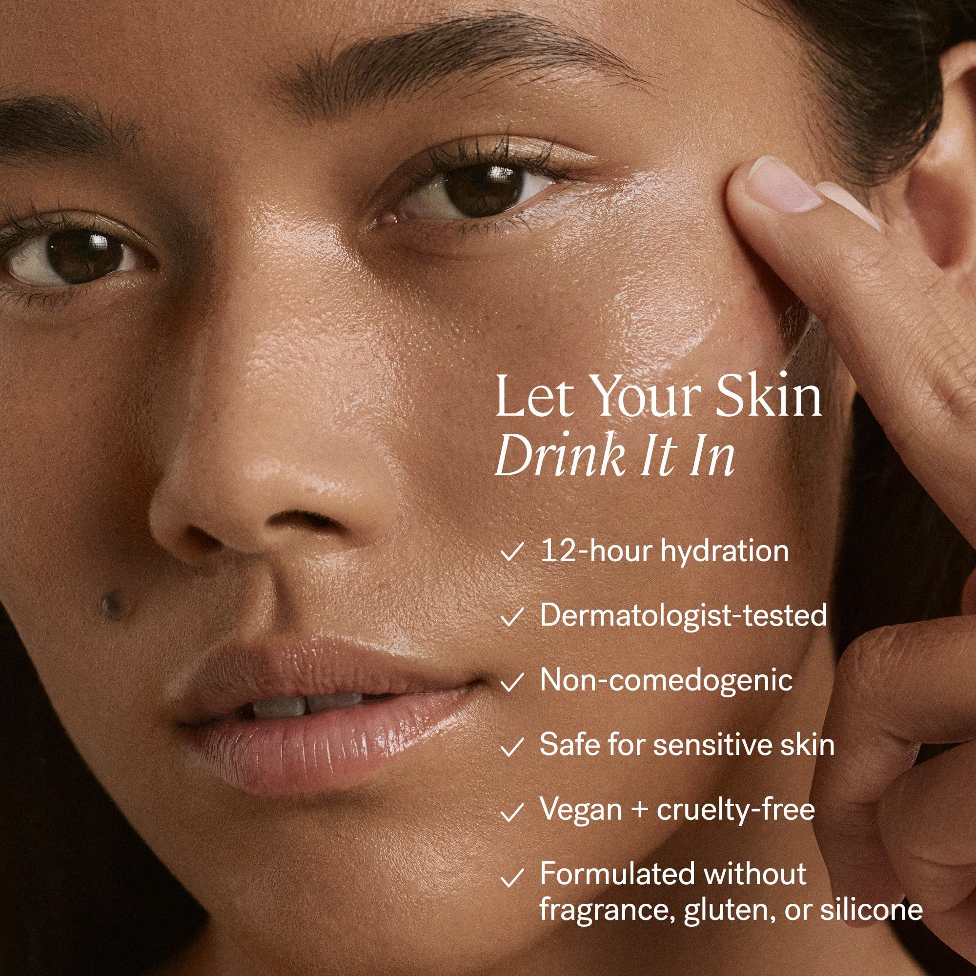 ILIA ILIA - The Base Face Milk Essence + Lightweight Moisturizer | Non-Toxic, Vegan, Cruelty-Free, Clean Makeup (Full Size, 3.4 fl oz | 100 ml)