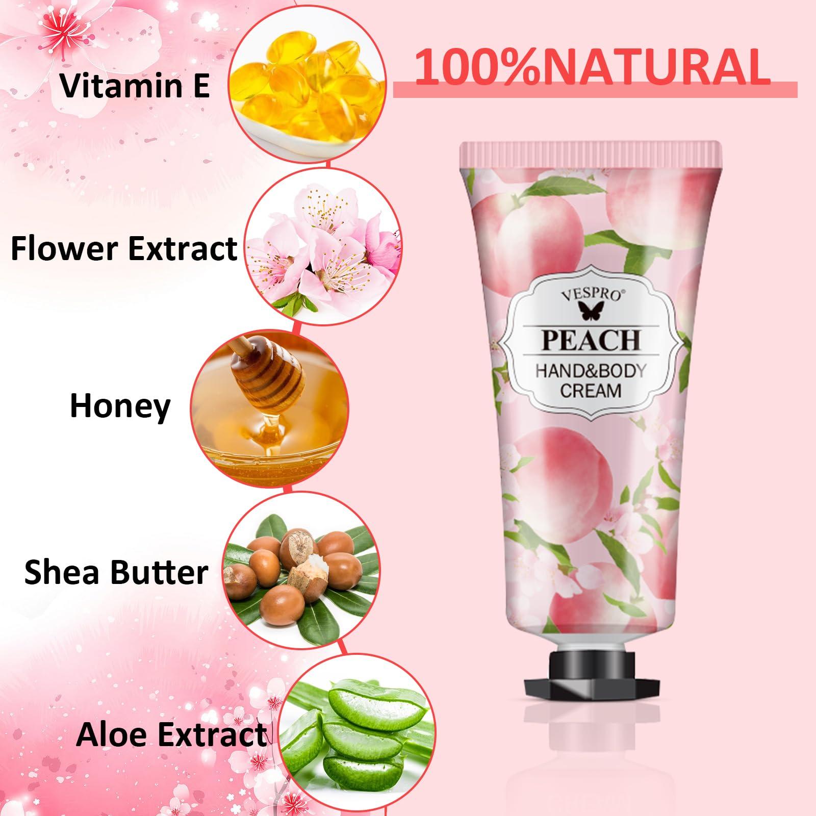 VESPRO VESPRO 140 Pack Hand Cream Gifts Set For Women, Mothers Day Gifts for Mom, Hand Lotion Travel Size for Dry Cracked Hands, Mini Hand Cream Bulk for Nurse Gifts and Teacher Appreciation Gifts