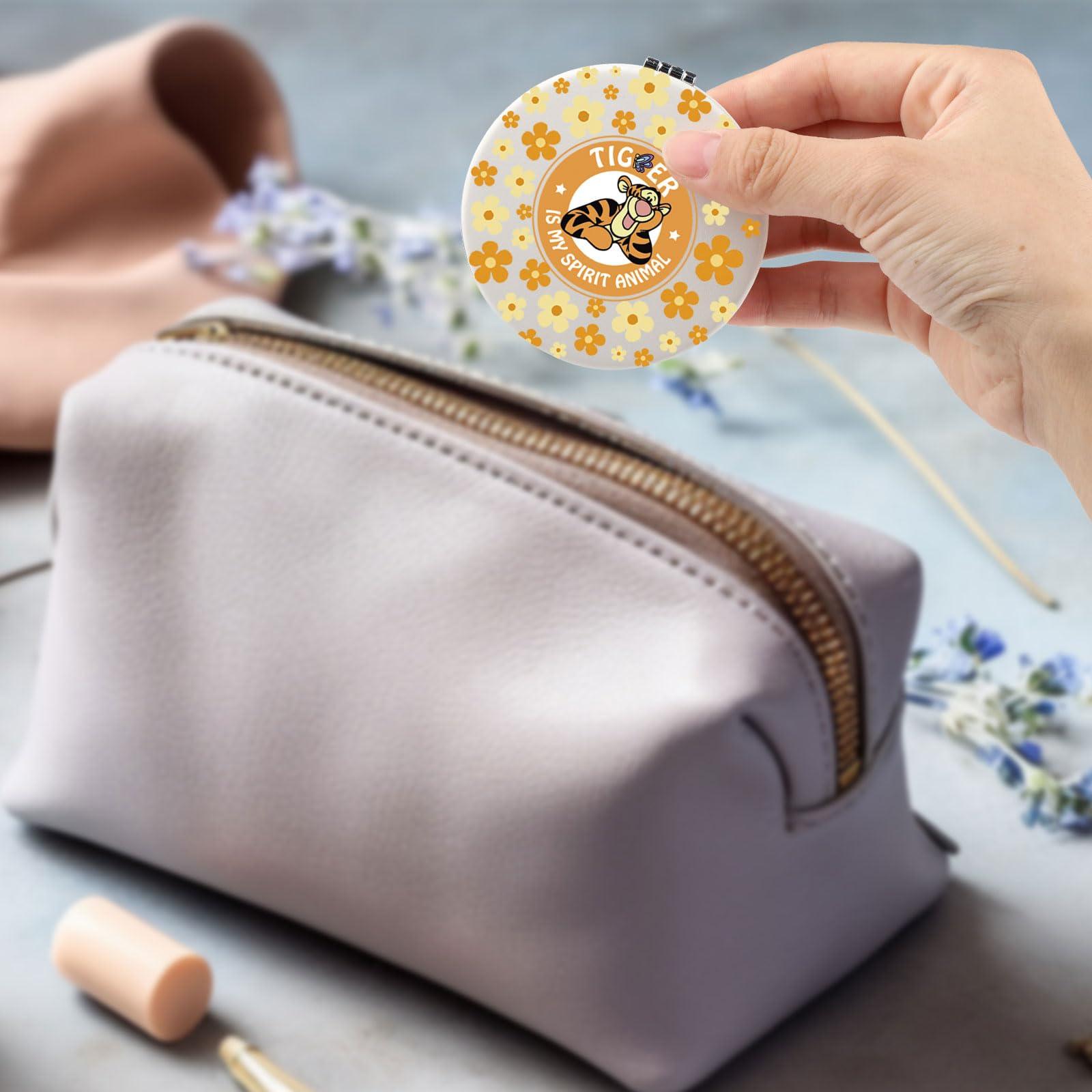 SEIRAA SEIRAA Tigger Pocket Mirror Tigger Gifts Tigger Compact Mirror Tigger is My Spirit Animal Tigger Merchandise (Tiger)
