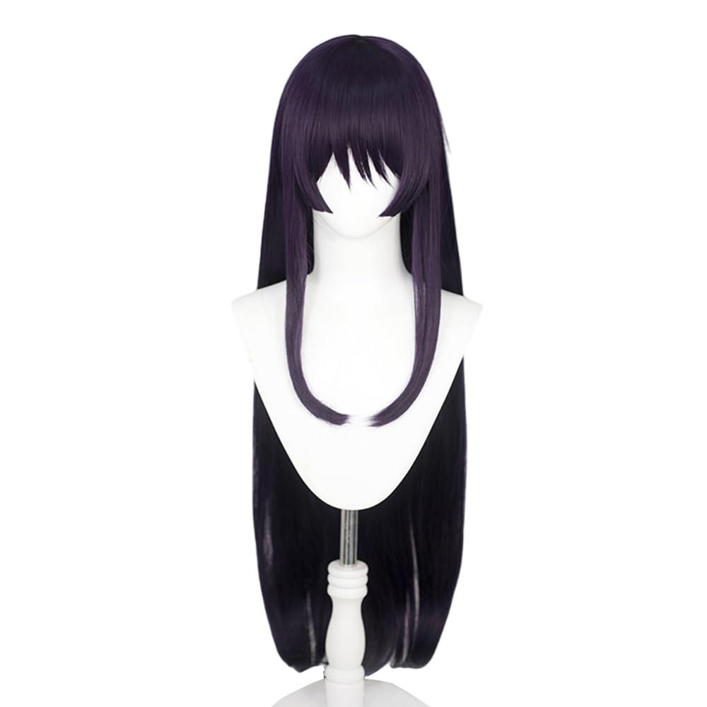 osseoca osseoca Aza Toma Cosply Wig Dark Purple 100cm 39inch (Aza Toma-DPL)
