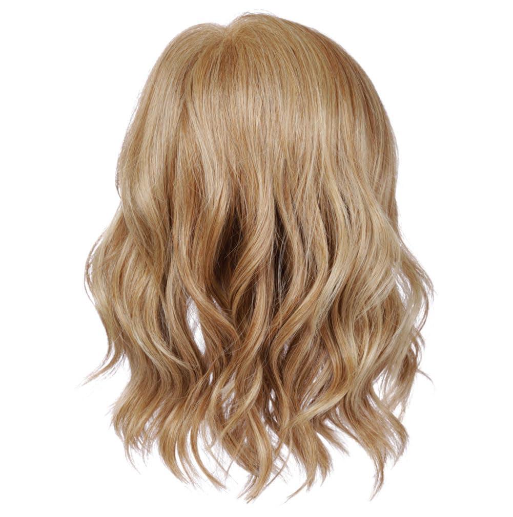 Hair u wear Raquel Welch Simmer Elite Layered Shoulder Length Wig With Lightweight Hand-Tied Base, Average Cap - RL19/23 Biscuit