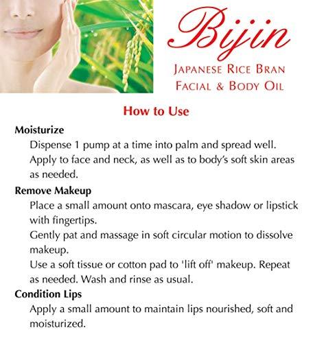 WAWAZA WAWAZA Bijin Pure Rice Bran Japanese Facial and Body Oil 100 ml