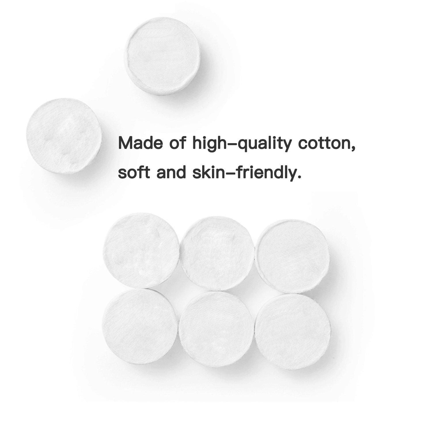 ZMBeautk 100 pcs Compressed Facial Mask Sheet Beauty DIY Disposable Mask Paper Natural Cotton Skin Care Wrapped Masks Normal ThickGet a Small Mask Bowl, Mask Brushes