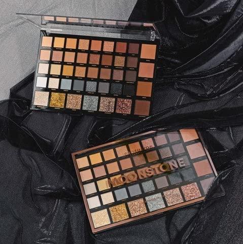 Profusion Cosmetics Profusion Cosmetics Moonstone 42 Shade Palette Matte Satin Shimmer Metallic Nude Smoky Eyeshadow Pallete Beauty Cosmetics Highly Pigment Powder Long Lasting Blendable