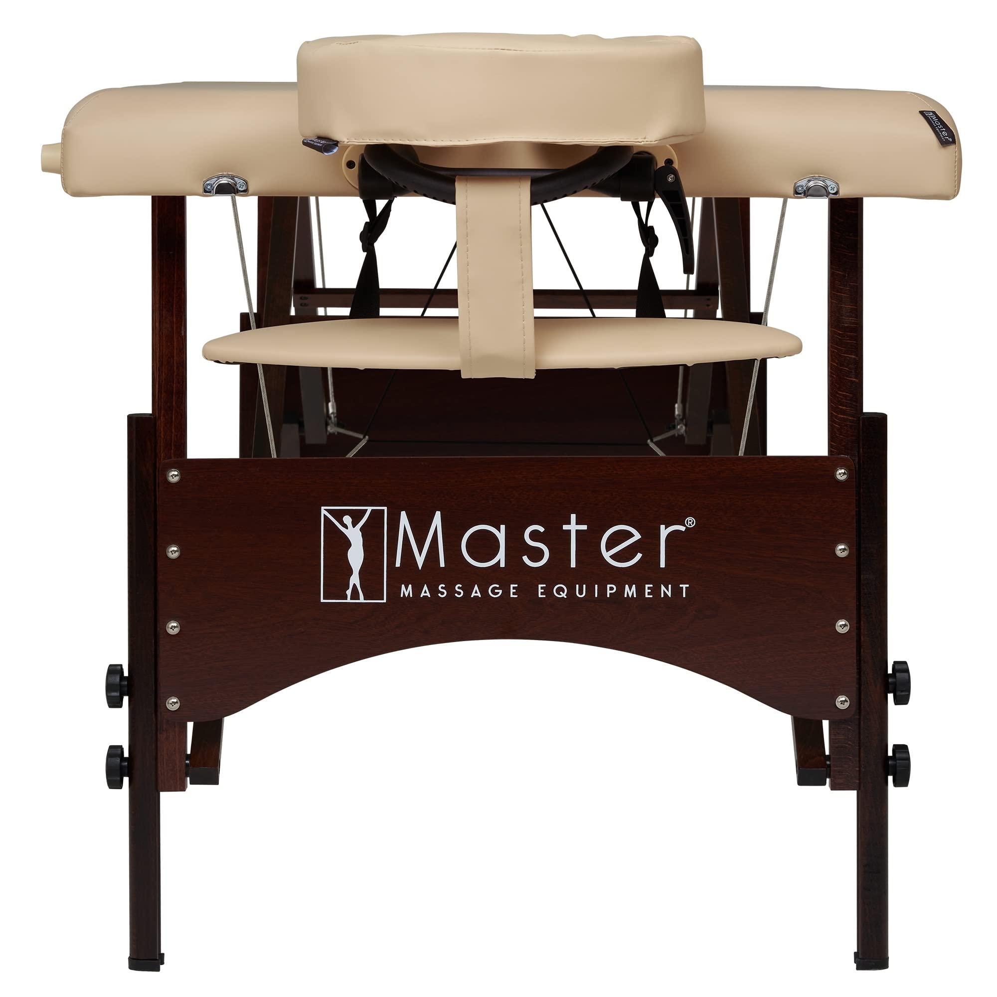 Master Massage MASTER MASSAGE EQUIPMENT 18075 Portable Massage Table, Cream