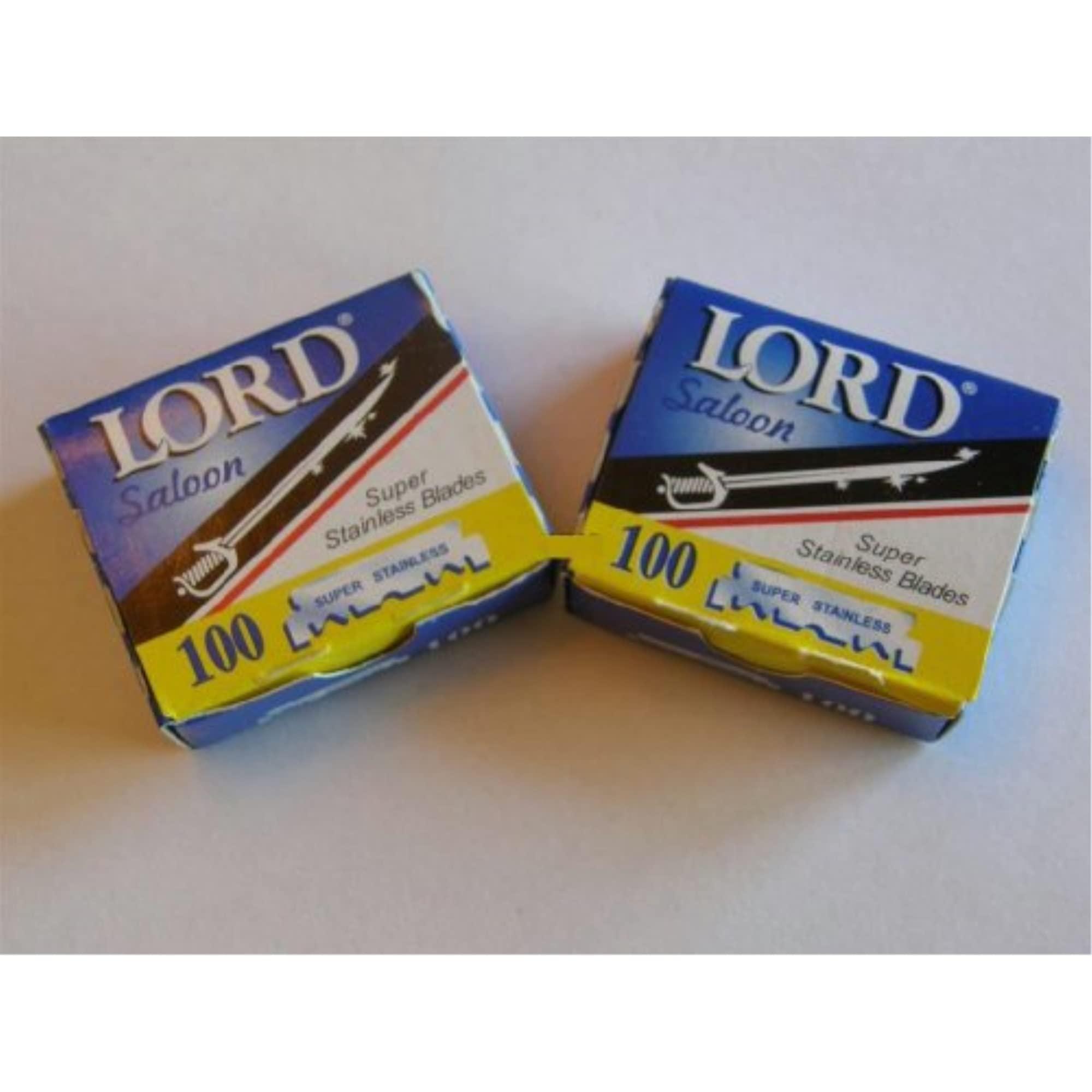 LORD 200 LORD Razor Blades Super Stainless Single Edge for Barbers