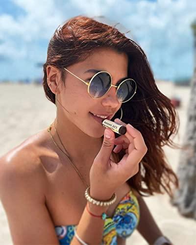 Panama Jack Panama Jack Sunscreen Lip Balm - SPF 45, Broad Spectrum UVA-UVB Sunscreen Protection, Prevents & Soothes Dry, Chapped Lips, Mango, 2-pack