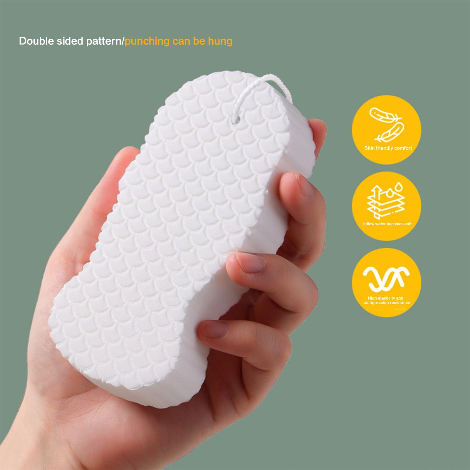 CAUNLA Soft Bath Sponge Soft Bath Body Shower Sponge Reusable Dead Skin Remover Shower Sponge For Body