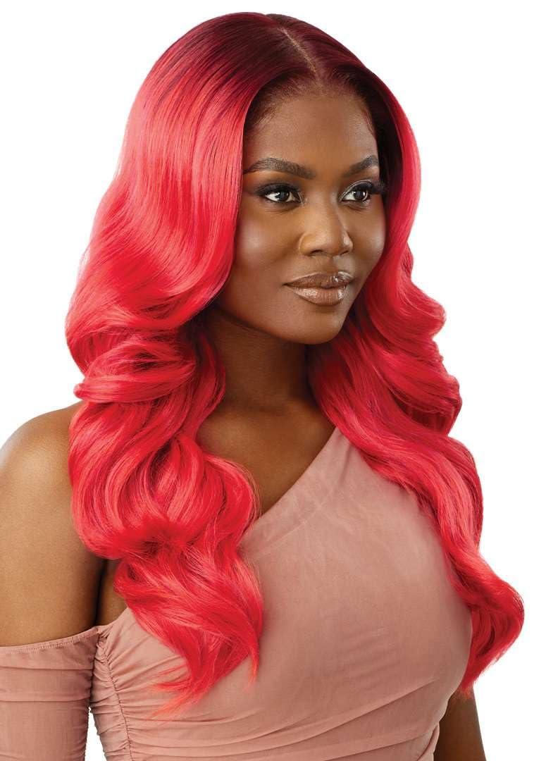 Outre Outre Lace Front Wig - Perfect Hair Line 13X6 - Atlas (OFF BLACK 1B)