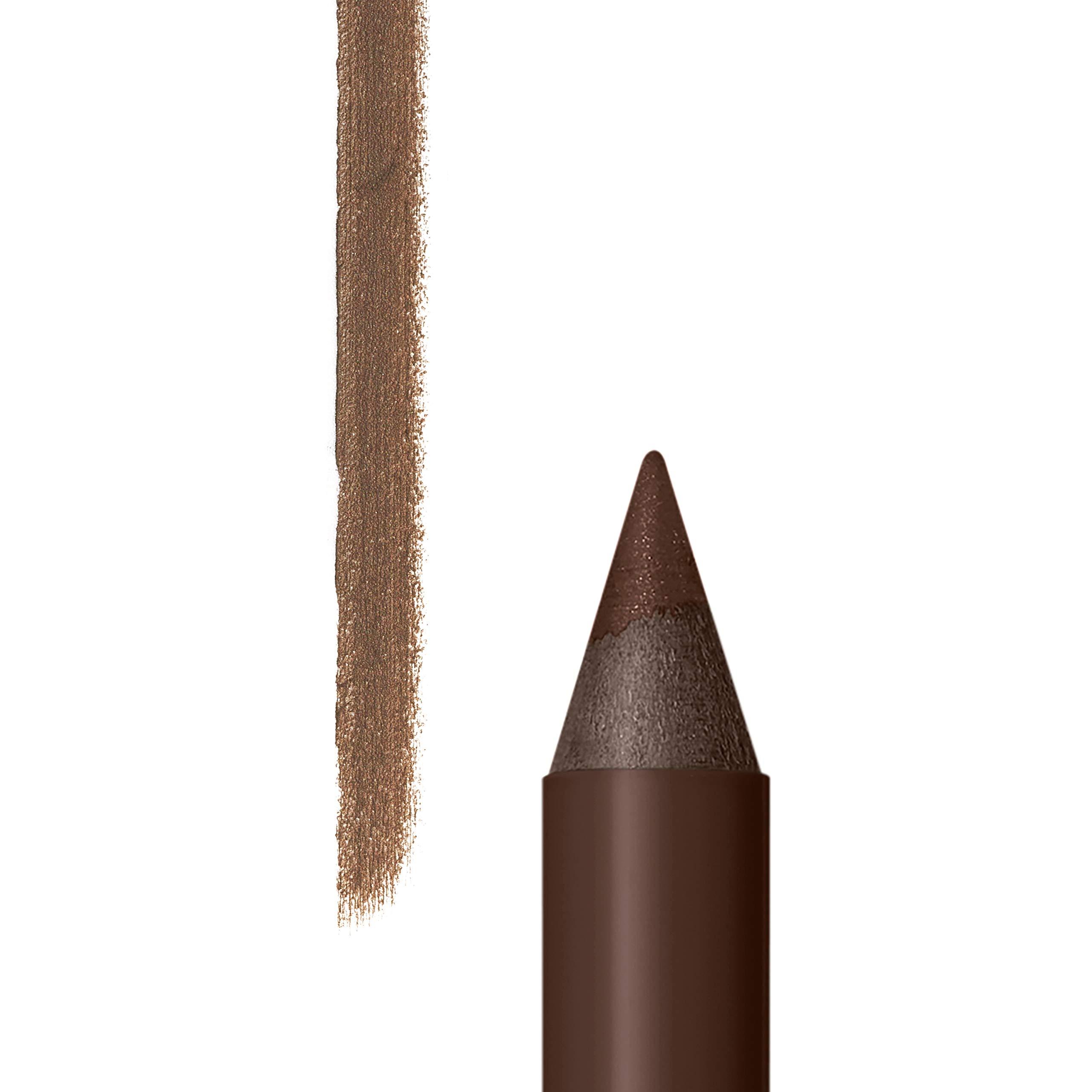 Almay Almay Gel Eyeliner, Waterproof, Fade-Proof Eye Makeup, Easy-to-Sharpen Liner Pencil, 140 Deep Chestnut, 0.045 Oz