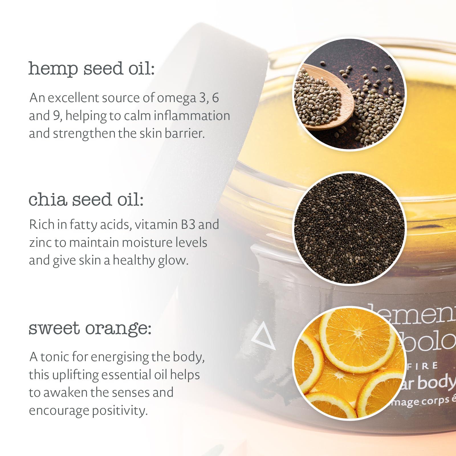 Elemental Herbology Elemental Herbology Zest Sugar Body Polish, 6.8 floz.- Exfoliating Body Scrub for Smooth Skin - Cruelty Free