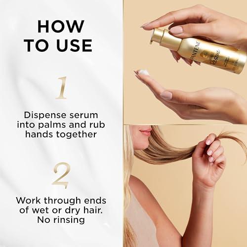 Pantene Pantene Hair Serum, Split Ends Hair Treatment, Hair Serum for Frizzy and Damaged Hair, Miracle Rescue, 3.2 oz