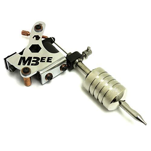 Micky Bee Micky Bee Professional Tattoo Machine Coil Chrome Killer Bee Color Shader 10 Wrap Coils