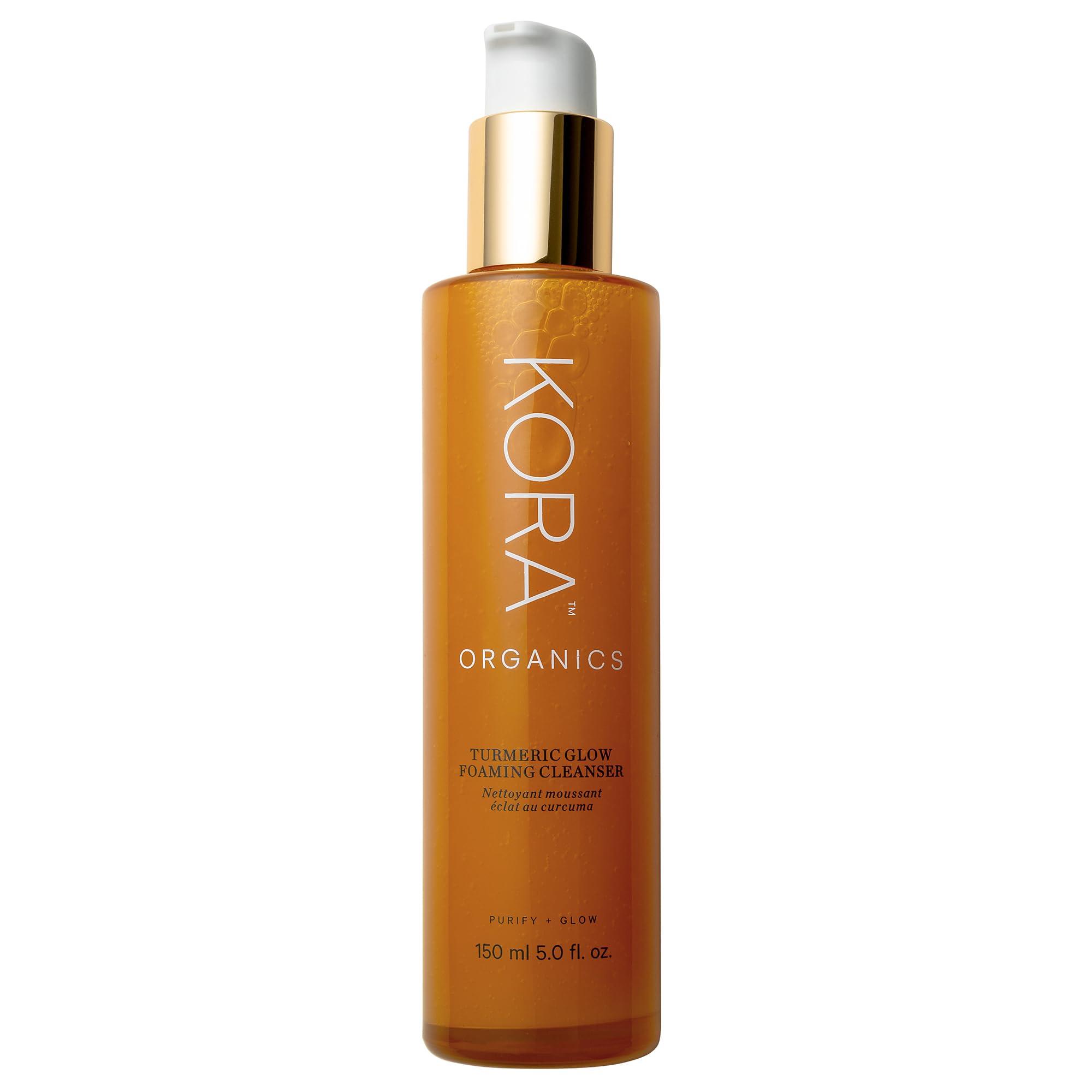 KORA Organics KORA Organics Turmeric Glow Foaming Cleanser| Cleanse & Nourish | Certified Organic | Cruelty Free | 5.07 oz