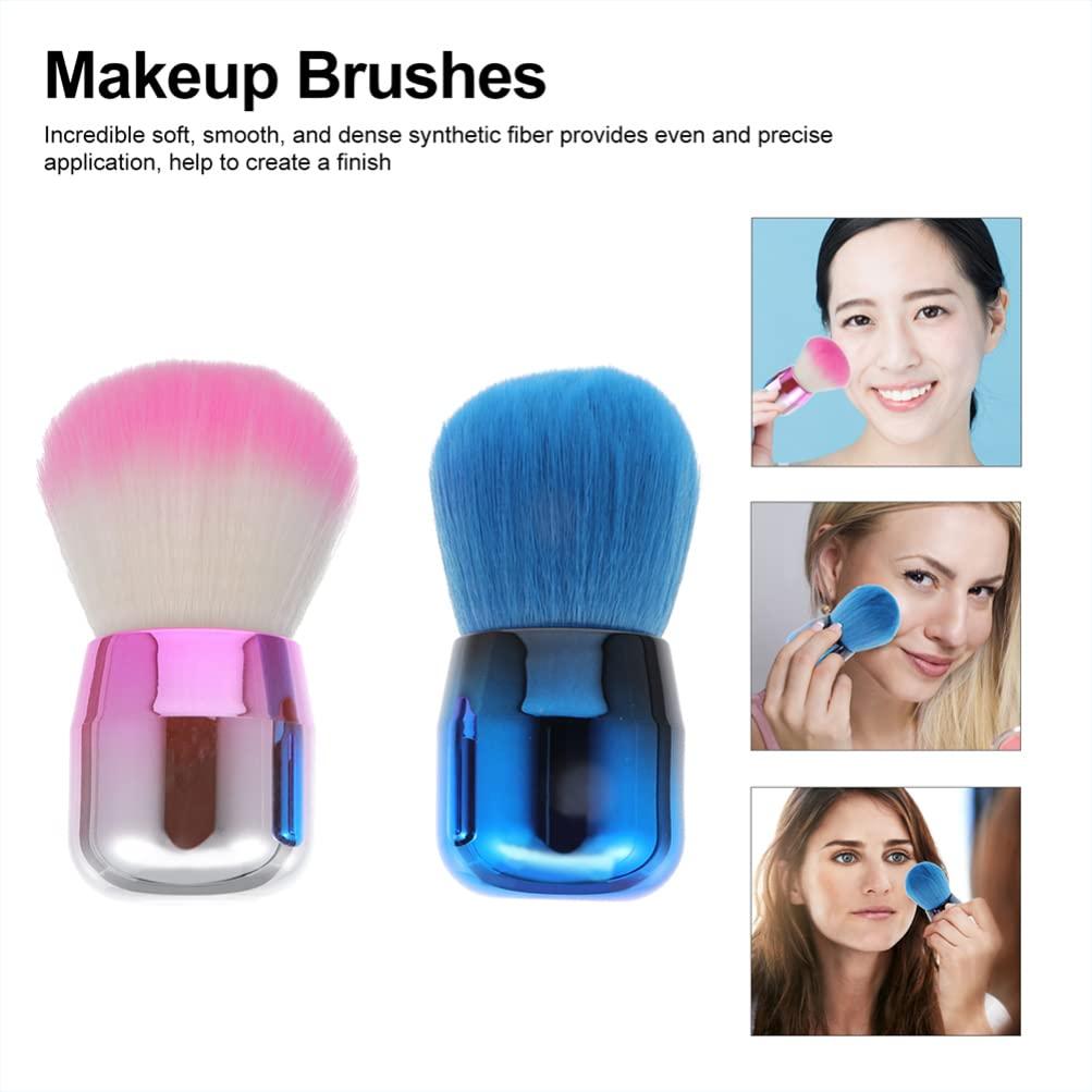 HEALLILY Foundation Makeup Blusher Brush: Face Blush Brush for Liquid Powder Blend Tool Mineral BB Cream