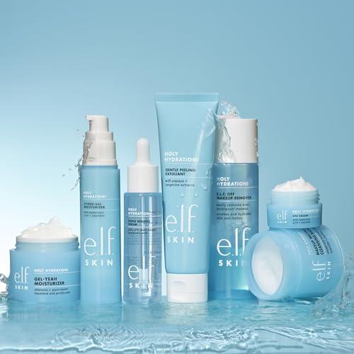 e.l.f. e.l.f. Holy Hydration! Hydro-Gel Moisturizer, Hydrates & Moisturizes Skin for a Plumped Up Complexion, Lightweight & Quick-Absorbing, White, 1.76 Oz