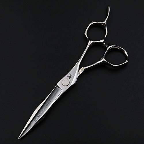 ZZYY Hair Cutting Scissors, 6 Inch Professional Barber Scissors Hair Salon Scissors Personalized Barber Hairdressing Scissors BY ZZYY (Color : 1 pcs add case)